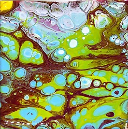 流,石油,顏色