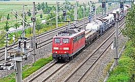 鐵路,oberrhein軌道,viergleisig