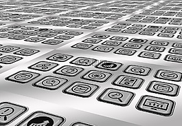 圖標,app,網絡