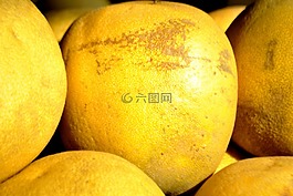 柚子,水果,黃色