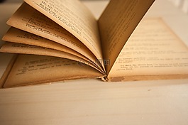 書,頁面,老