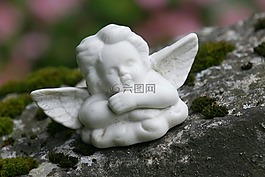 天使,沉思,數(shù)字