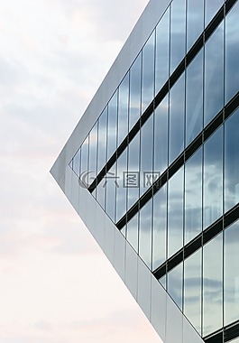 建設,天空刮板,向上看
