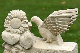 太陽花,鳥,藝術(shù)品