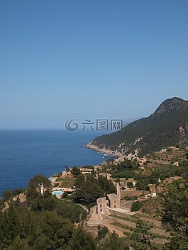 馬洛卡,海岸,地中海