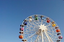 摩天輪,娛樂公園,騎