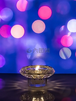 光,蠟燭,溫泉