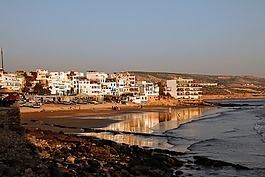 摩洛哥,。,海滩