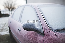 車,凍結了,凍結