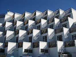 建设,阳台,阳光