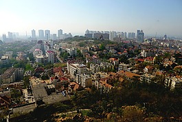 城市,房子,屋顶
