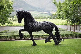 非洲藝術,雕像,重馬