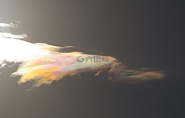 天空,云,彩虹