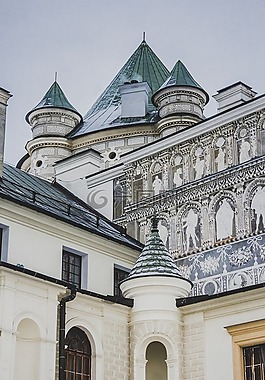 城堡,波兰,krasiczyn