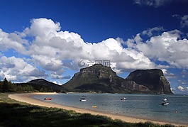 豪勛爵島,澳大利亞,景觀