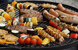 烤,從 tablegrill,烤肉