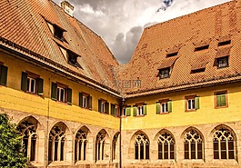修道院,klosterhof,歷史