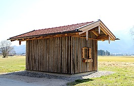 小木屋,棚屋,其余的房子