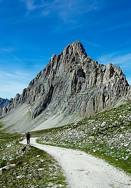 徑,山,夏季