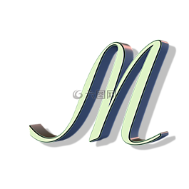 字母表,信,字體