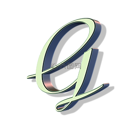字母表,信,字體