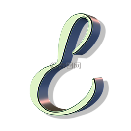 字母表,信,字體