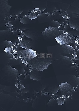 分形,抽象,背景