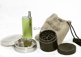 大麻,芽,磨床
