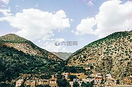 房子,村,镇