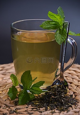 茶,薄荷,草藥