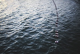 浮标,水,湖