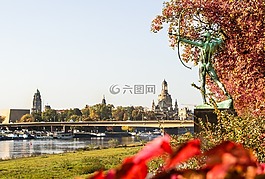德累斯頓,秋季,河