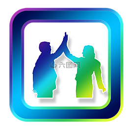 圖標,男子,女子