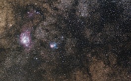 银河系,广场,繁星点点的天空