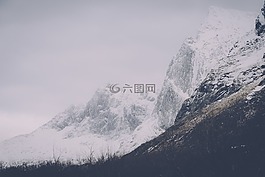 山,高峰,懸崖