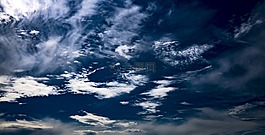 云,天空,藍色