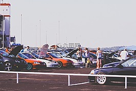 汽车,车展,停车场