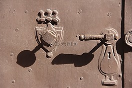 doorhandle,陰影,老門