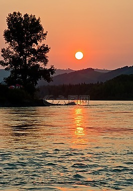 日出,太陽,天空