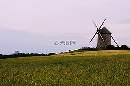 風車,農(nóng)場,農(nóng)業(yè)