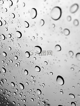 雨,滴,濕