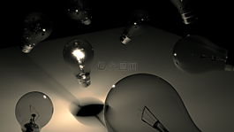 灯,灯泡,3d