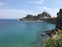 海,科孚島,希臘