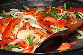 胡椒,蔬菜,沙拉