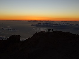 泰德,特內里費,日落