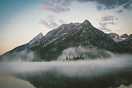 山,高峰,懸崖