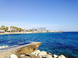 塞浦路斯,海,地中海