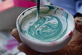 繪畫,蛋彩畫,油漆