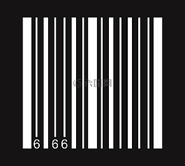 條形碼,666,魔鬼
