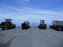 毛蟲,山,景觀